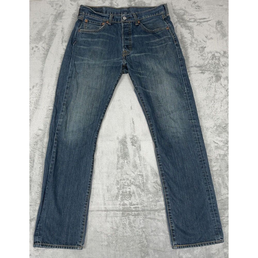 Levis 501 Jeans Adult 34x34 Denim Regular Straight Button Fly* Skater